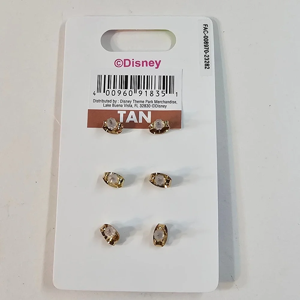 Disney Parks Wish Asha Valentino Star Earrings Stud‎ Set